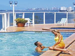 Poolside with a view - Atrium Resort Southport Gold Coast Accommodation