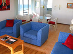 Ocean View Living Area - Holiday Apartments Oceanside